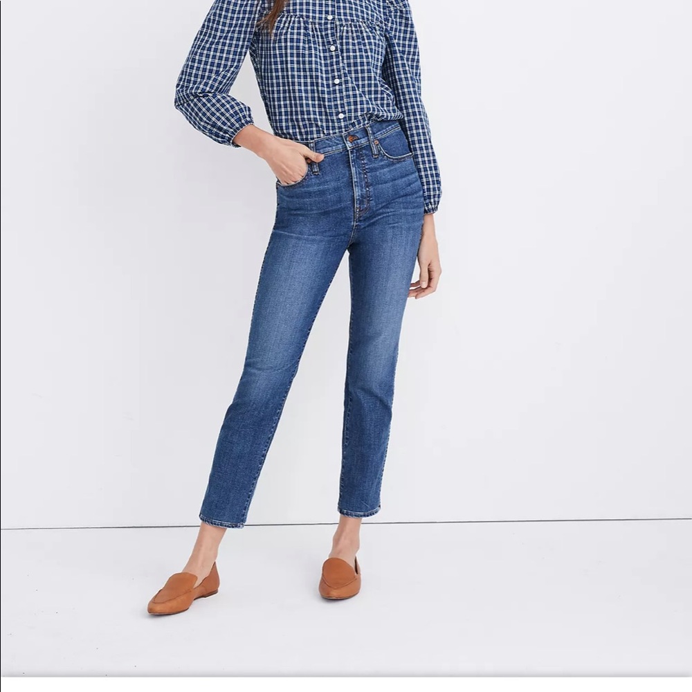 Madewell Stovepipe Jeans in Antoine Wash size 23